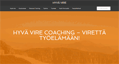 Desktop Screenshot of hyvavire.fi